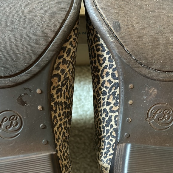 NWT Lucky Brand Bashina Leopard Ankle Boots Size 8 - Picture 9 of 9
